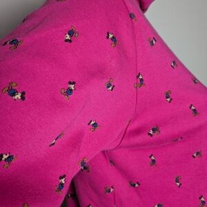 Mickey Mouse Turtle Neck Pink by J.G. Hook Vintage Medium